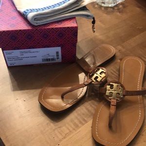 Tory Burch mini Miller Leather Thong sandal